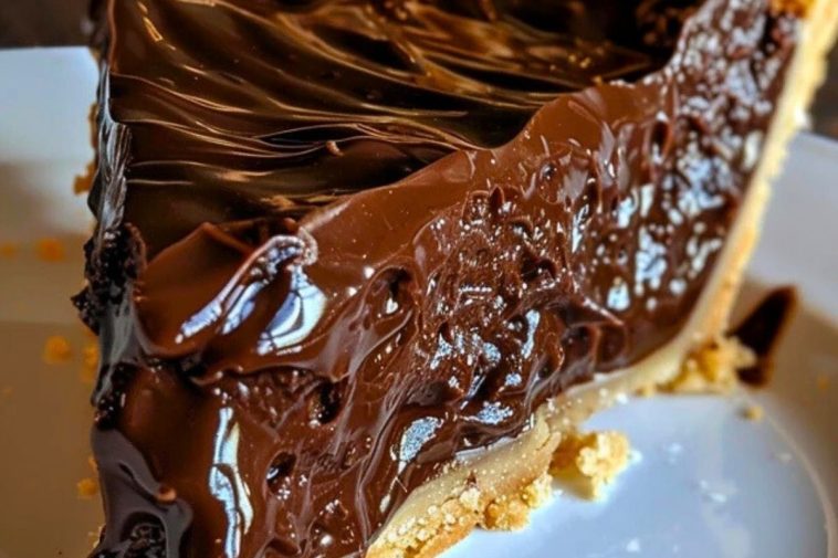 Decadent Hot Fudge Pie